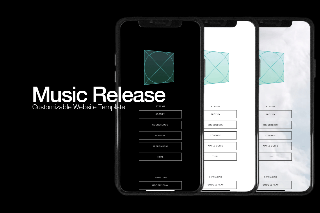 Music Release preview on mobile